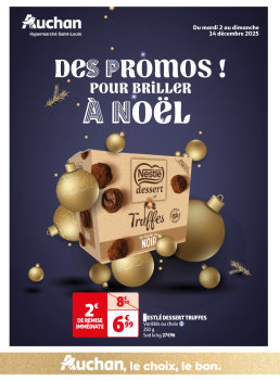 Des Promos ! Pour briller à Noël